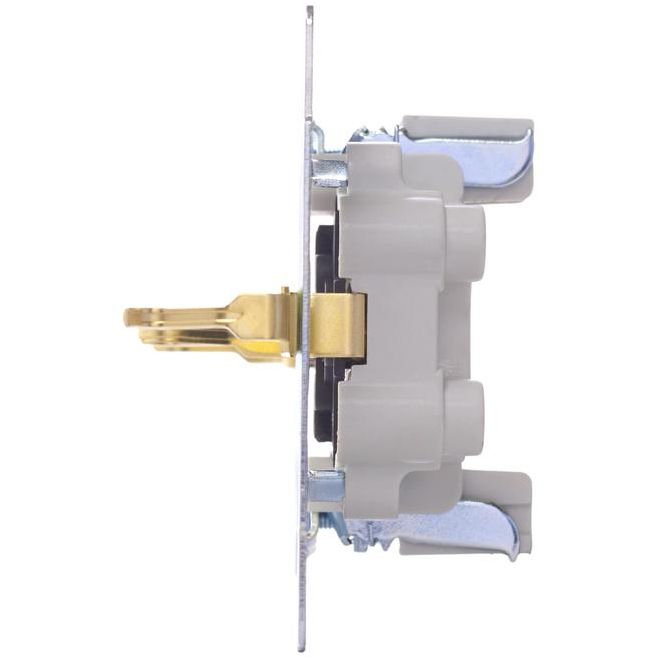 Розетка 2-м СП VESNA с заземл. ПБТ жемчуж./бел. перламутр LEZARD 742-3000-127B