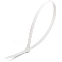 Хомут кабельный КСС &amp;quot;NORD&amp;quot; 4х150 бел. (уп.100шт) КВТ 79729