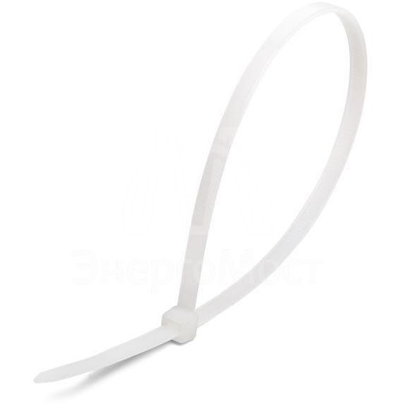 Хомут кабельный КСС &amp;quot;NORD&amp;quot; 4х150 бел. (уп.100шт) КВТ 79729