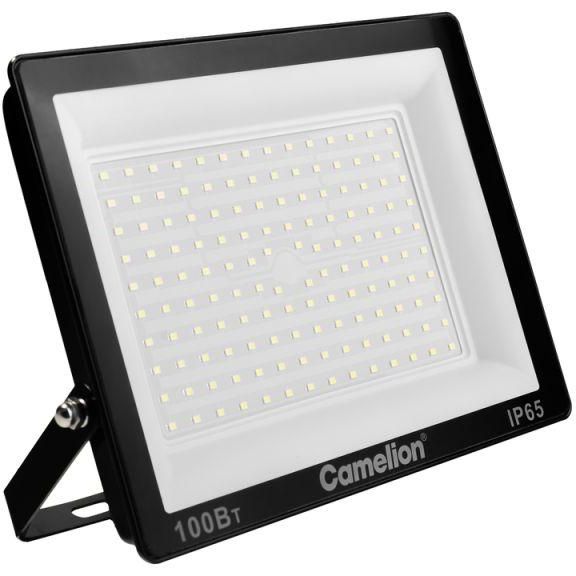 Прожектор LFL-10004 C02 (LED SMD 100Вт 10000лм 230В 6500К 245х233.5Х31) черн. Camelion 16333