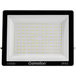 Прожектор LFL-10004 C02 (LED SMD 100Вт 10000лм 230В 6500К 245х233.5Х31) черн. Camelion 16333