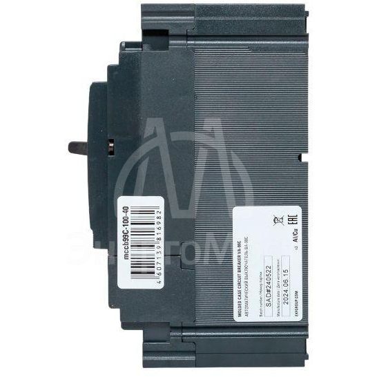 Выключатель автоматический 3п 100/40А 36кА ВА-99C Compact NS PROxima EKF mccb99C-100-40