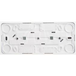 Розетка 3-м ОП Этюд 16А IP20 без заземл. без защ. шторок бел. SchE PA16-009B