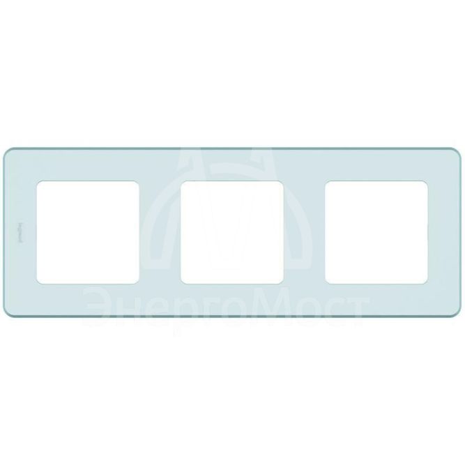 Рамка 3-м Inspiria мятн. Leg 673955