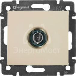 Механизм розетки TV СП Valena оконечная 10дБ сл. кость Leg 774330