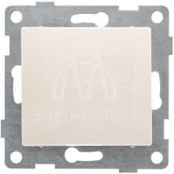 Переключатель проходной 1-кл. СП Bravo 10А 250В механизм беж. GUSI С10В4-003