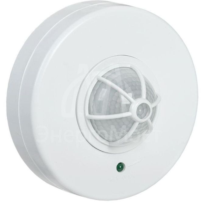 Детектор движения ДД 024В 1100Вт угол. обз. 180-360град. IP33 бел. IEK LDD11-024B-1100-001