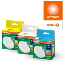 Лампа светодиодная LED G4 Value LVGX70 200 20W/927 CRI95 20Вт 2700К 2000лм таблетка матов. GX70 170-250В OSRAM 4058075582361