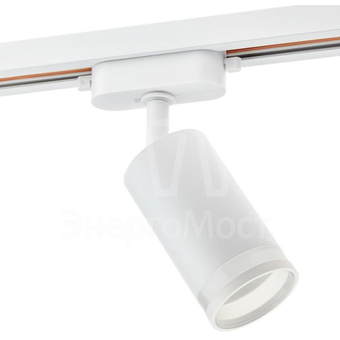 Светильник трековый ARTLINE поворотный 55х55х100мм GU10 230В алюм./пластик. 4кв.м бел. Ritter 59879 8