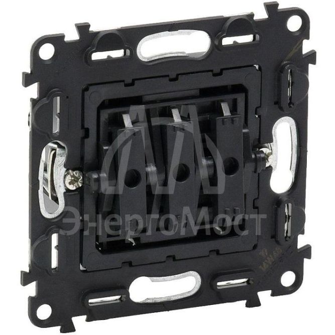 Механизм выключателя 3-кл. СП Valena In&amp;#039;matic 10А IP20 250В 10AX винт. зажимы сер. Leg 752003