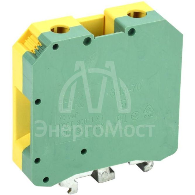 Зажим наборный ЗНИ-70PEN 70кв.мм (JXB-земля) IEK YZN20-070-K52