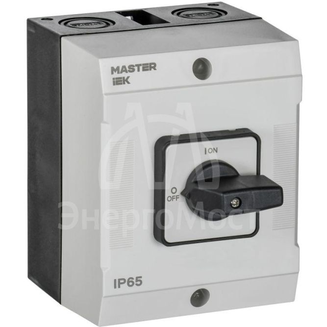 Переключатель кулачковый 16А (сх. 10) в боксе стандартная рукоятка IEK MI-CS20-016-010