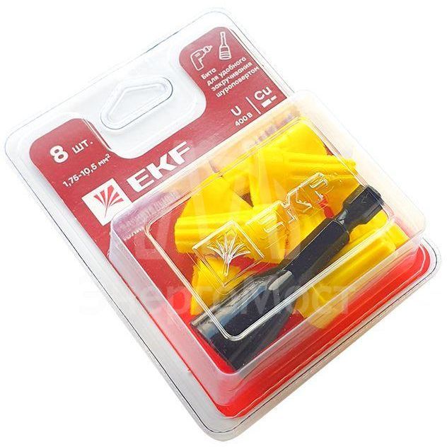 Соединитель проводов СИЗ-4 1.75-10.5кв.мм (блист.8шт) EKF plc-cc-6-b