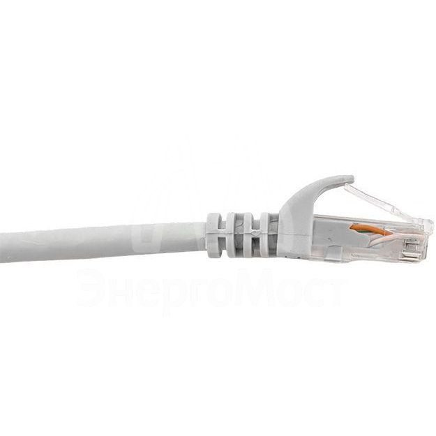 Патч-корд кат.5E UTP неэкранир. PVC сер. 1.0м TERACOM PRO EKF TRP-5EUTP-PVC-1M-GY