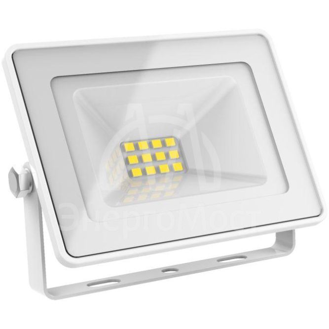 Прожектор светодиодный Elementary 10Вт 700лм IP65 6500К бел. Gauss 613120310