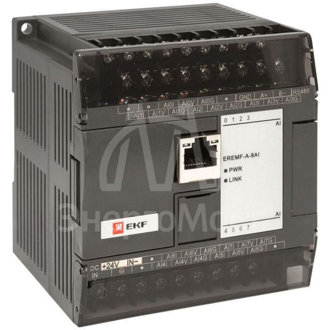 Модуль аналогового ввода EREMF 8 PRO-Logic EKF EREMF-A-8AI