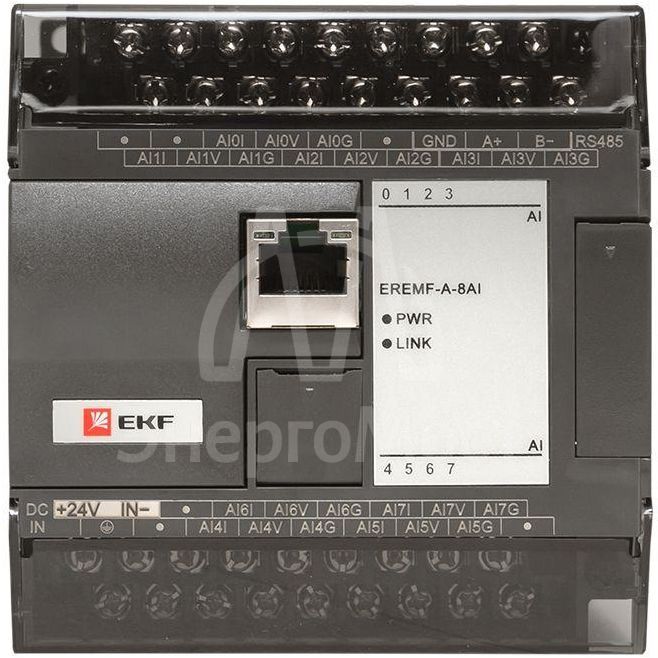 Модуль аналогового ввода EREMF 8 PRO-Logic EKF EREMF-A-8AI