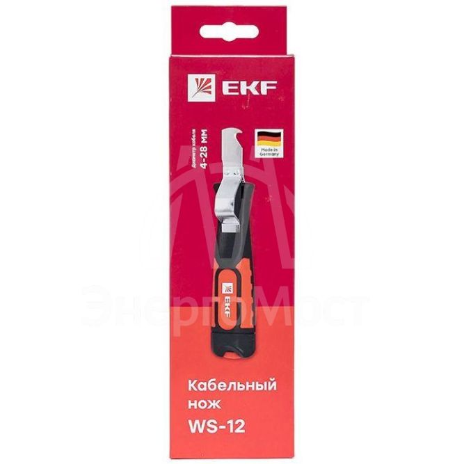 Нож кабельный WS-12 Professional EKF ws-12
