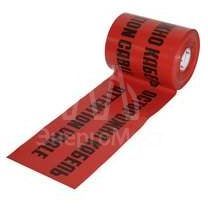 Лента сигнальная ЛСЭ-300мм &amp;quot;Осторожно кабель&amp;quot; красн. (рул.100м) Протэкт 8274