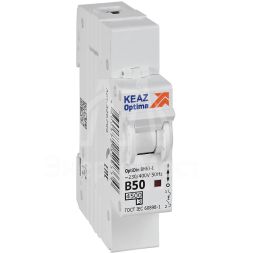 Выключатель автоматический модульный OptiDin BM63-1B50-4.5-УХЛ3 КЭАЗ 329506