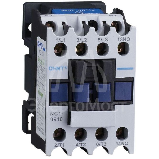 Контактор NC1-0901 9А 400В/АС3 1НЗ 50Гц (R) CHINT 220816