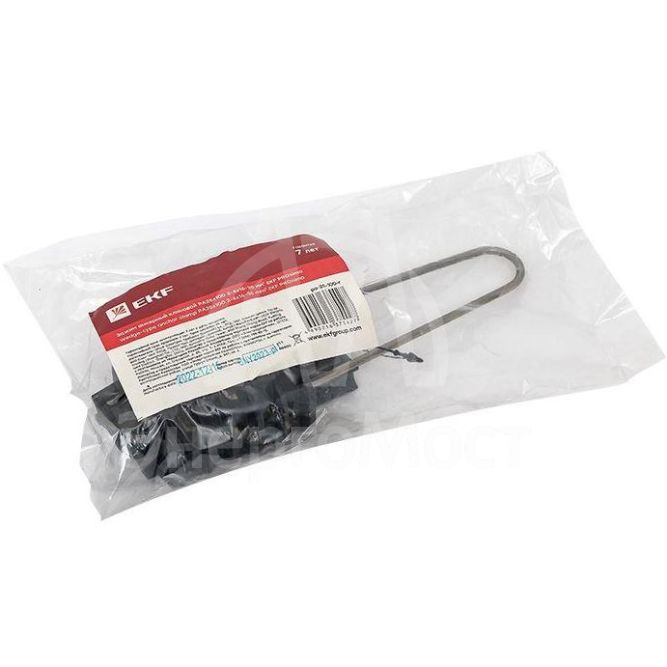 Зажим анкерный клиновой PA25x100 2-4x16-35кв.мм инд. упак. PROxima EKF pa-25-100-r