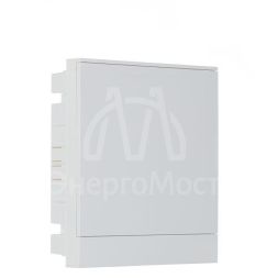 Бокс в нишу Basic E 24М бел. непрозр. дверь (с клемм) ABB 1SZR004002A1107