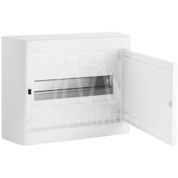 Щит навесной Nedbox 1х12мод. бел. дверь Leg 601236