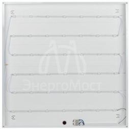 Светильник светодиодный SPO-1-50-4K-M 50Вт 4000К IP40 4500лм 595х595х25 универс. крепление с равномерной засветкой матов. панель Эра Б0053392