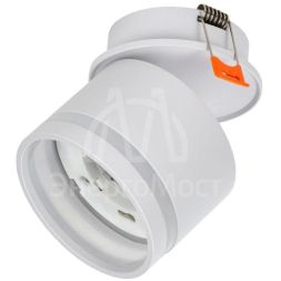 Светильник 4033 встр. поворотн. GX53 бел. IEK LT-UVB0-4033-GX53-1-K01