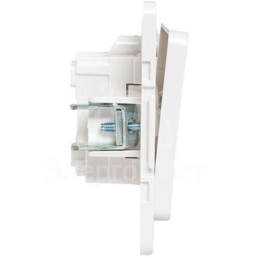 Механизм переключателя проходного 1-кл. Стокгольм 10А винт. клеммы бел. PROxima EKF EYV10-025-20