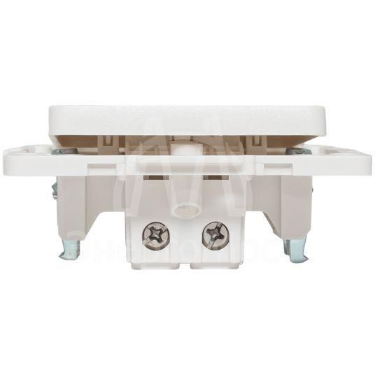 Механизм переключателя проходного 1-кл. Стокгольм 10А винт. клеммы бел. PROxima EKF EYV10-025-20