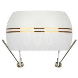 Светильник встраиваемый под GX53 KL81 WH/GD бел./хром ЭРА Б0049010