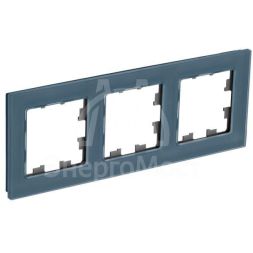 Рамка 3-м AtlasDesign Nature натур. стекло грифель SE ATN360703