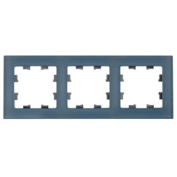 Рамка 3-м AtlasDesign Nature натур. стекло грифель SE ATN360703