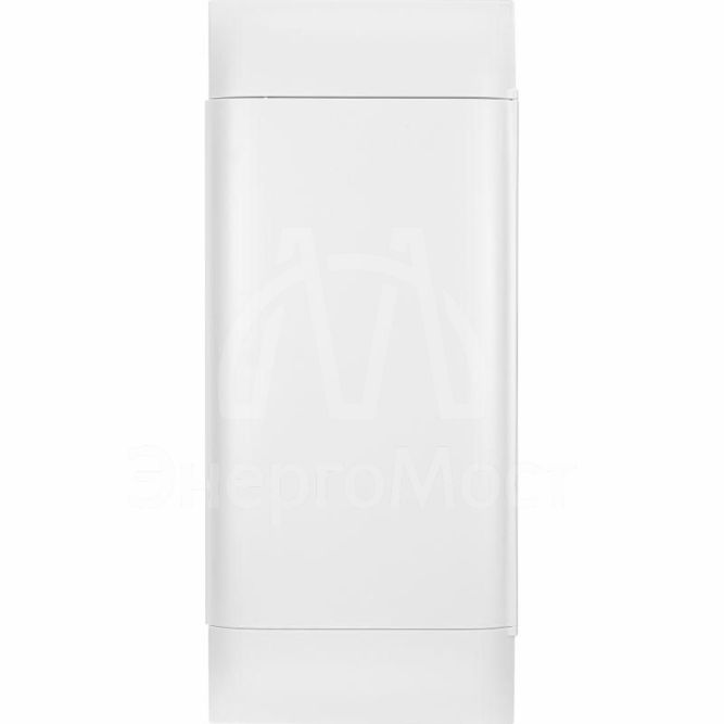 Щиток пластиковый встраиваемый Practibox S 4х12 бел. дверь Leg 135544