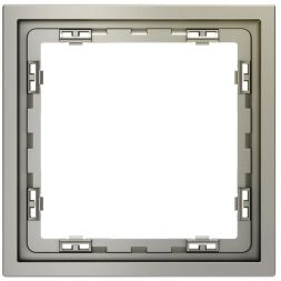 Рамка 1-м S70 пластик. шелк Voltum VLS100104