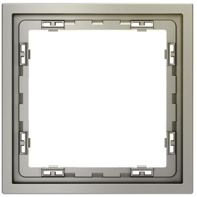 Рамка 1-м S70 пластик. шелк Voltum VLS100104