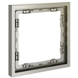 Рамка 1-м S70 пластик. шелк Voltum VLS100104