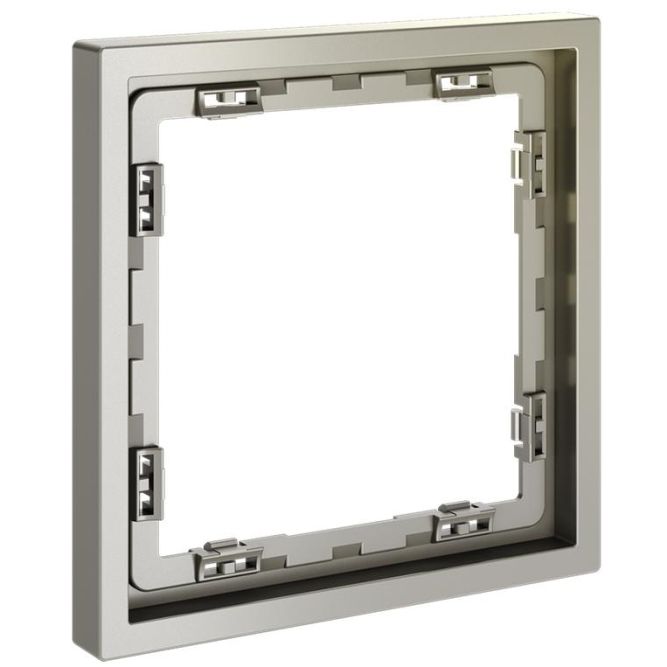 Рамка 1-м S70 пластик. шелк Voltum VLS100104