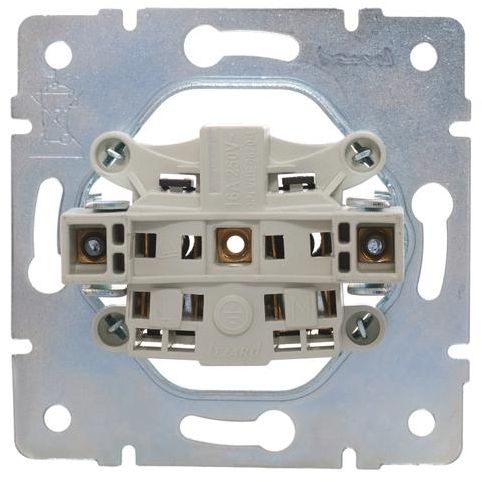 Розетка 1-м СП Vesna без заземл. ПБТ механизм жемчуж./бел. перламутр LEZARD 742-3088-121B