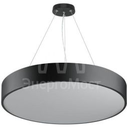 Светильник светодиодный Geometria Ring SPO-132-B-40K-088 88Вт 4000К IP40 800х800х80мм подвесной драйвер внутри черн. Эра Б0058901