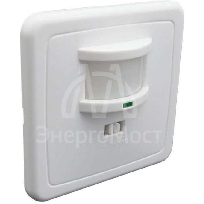 Датчик движения MD 020 бел. макс. нагрузка 500Вт угол обзора 140град. дальность 12м монитор бел. Эра Б0043797