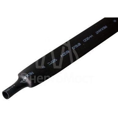 Трубка термоусадочная 12.0/6.0 1м черн. Rexant 21-2006