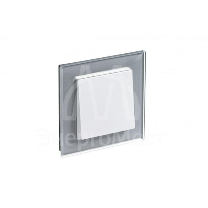 Рамка 1-м AtlasDesign Nature стекло алюм. SchE ATN320301