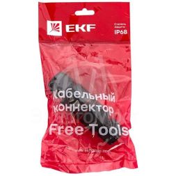 Коннектор кабельный I-образ. СМК 5PIN IP68 FreeTools PROxima EKF cct2-smk5
