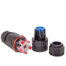 Коннектор кабельный I-образ. СМК 5PIN IP68 FreeTools PROxima EKF cct2-smk5