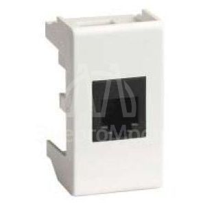 Розетка компьютерная СП Viva 1мод. RJ45 CAT.5E бел. DKC 45038