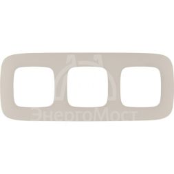 Рамка 3-м Valena Allure универсальная сл. кость Leg 754313