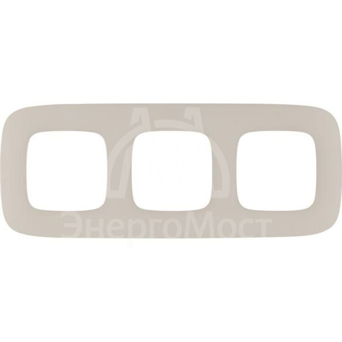 Рамка 3-м Valena Allure универсальная сл. кость Leg 754313